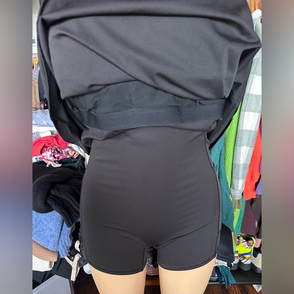 Black Sporty Dress for Casual Occasions/ with shorts attached - Picture 2 of 4